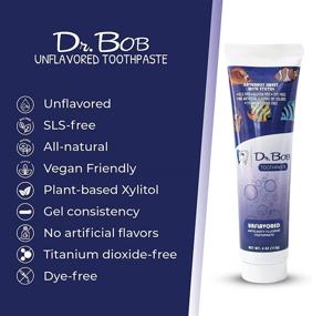 img 3 attached to Dr Bob Unflavored Toothpaste Artificial