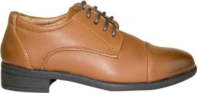 img 1 attached to VANGELO Vallo 1 Wedding Ortholite 6Y Boys' Shoes : Oxfords
