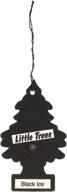 🌲 24-pack little trees car air fresheners - black ice scent logo