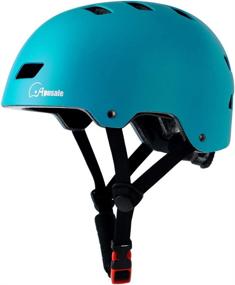 img 4 attached to Adjustable Kid Bike Helmet for Children Girl Boy - Ideal for Scooter, Skateboard, Cycling, and Roller Skating