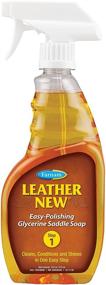 img 4 attached to 🧼 Farnam Leather New Easy-Polishing Glycerine Saddle Soap and Leather Cleaner: Efficient 16 Ounce Solution