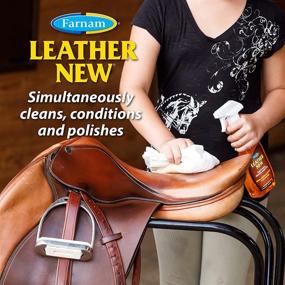 img 1 attached to 🧼 Farnam Leather New Easy-Polishing Glycerine Saddle Soap and Leather Cleaner: Efficient 16 Ounce Solution