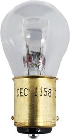 img 2 attached to ⚡ Cheap CEC Industries #1158 Bulbs: 6.4/7 V, 16.57/5.25 W, BA15d Base, S-8 Shape (Box of 10)