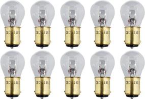 img 4 attached to ⚡ Cheap CEC Industries #1158 Bulbs: 6.4/7 V, 16.57/5.25 W, BA15d Base, S-8 Shape (Box of 10)