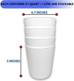 img 2 attached to DREC Containers Reusable BPA Free Perfectly