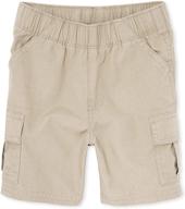 👖 children's place pull-on cargo shorts for single and toddler boys logo