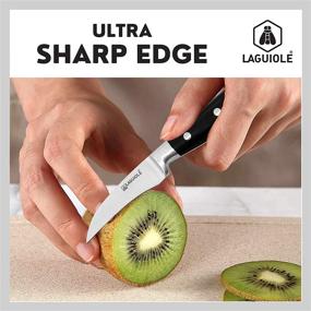 img 1 attached to 🔪 Laguiole Stainless Steel Pairing Knife" - Improved SEO-friendly Product Name: "High-Quality Laguiole Stainless Steel Pairing Knife