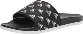 img 4 attached to Ultimate Comfort Adidas Adilette Sandals: Unisex Athletic Men's Shoes