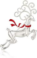 rarelove christmas reindeer brooches holiday logo