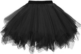 img 3 attached to 👗 Enhance Your Style with Topdress Women's Vintage Petticoat Ballet Clothing and Skirts