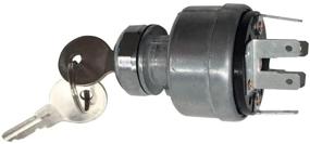 img 2 attached to 🔑 Ignition Switch Set: 2 Keys 282775A1 A134737 D134737 for Case IH/International Harvester, Also Compatible with John Deere AR58126