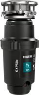 moen gxp50c prep series pro 0.5 🗑️ hp continuous feed garbage disposal with power cord logo