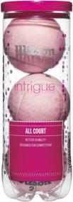 img 2 attached to Wilson Intrigue Tennis Balls by Sporting Goods