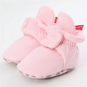 img 2 attached to LAFEGEN Baby Booties: Soft Lining, Non Slip Gripper, Infant Slipper Socks 0-18 Months