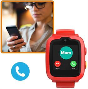img 3 attached to 📱 Convenient 4G Kids Smart Watch with Preinstalled SpeedTalk Mobile SIM – Remote Monitoring, Video Call, GPS Tracker – Ready to Use!