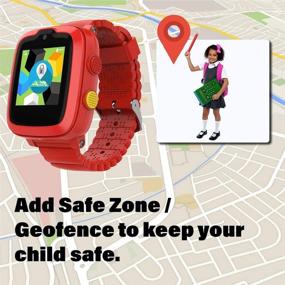 img 1 attached to 📱 Convenient 4G Kids Smart Watch with Preinstalled SpeedTalk Mobile SIM – Remote Monitoring, Video Call, GPS Tracker – Ready to Use!
