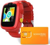 📱 convenient 4g kids smart watch with preinstalled speedtalk mobile sim – remote monitoring, video call, gps tracker – ready to use! logo