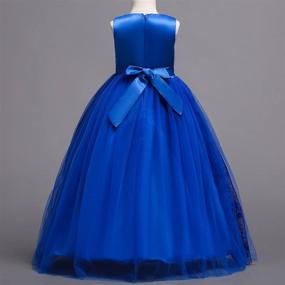 img 1 attached to 👗 Enchanting GirlsTulle Vintage Dresses: Perfect Pageant and Wedding Attire for Girls' Clothing