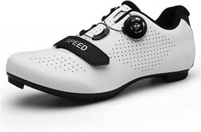 img 2 attached to 🚴 Women's Road Bike Shoes with Cleats Set: Compatibly Designed for SPD SL Delta Cleats - Ideal for Indoor Cycling