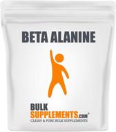 💪 bulksupplements.com beta alanine - pre workout powder for optimal muscle and workout recovery (250 grams - 8.8 oz) logo