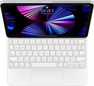 🍎 apple magic keyboard for ipad pro 11-inch 3rd gen & ipad air 4th gen - us english (white) logo