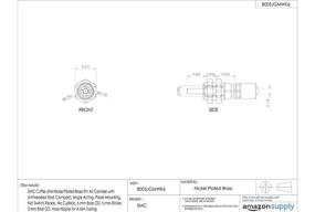 img 1 attached to 🔧 SMC CJPB6 10 Cylinder: Ultimate Unthreaded Mounting Solution for Efficient Operations