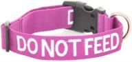 🐶 dexil limited purple color coded buckle dog collars for s-m l-xl dogs (may have allergies): prevent accidents & warn others in advance logo