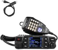 📻 anytone at-778uv transceiver mobile radio: dual band 25w vhf/uhf vox vehicle car radio with cable - enhanced communication and versatility logo