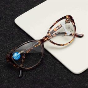 img 2 attached to LianSan Womens Cateye Progressive Multifocal Blue Light Blocking Reading Glasses: Enhance Comfort and Protect Your Eyes