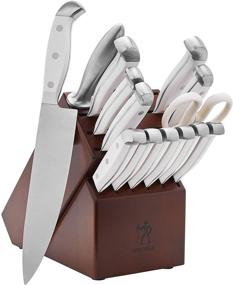 img 4 attached to НАБОР НОЖЕЙ HENCKELS White 15 шт. Statement Knife Block - улучшенное SEO