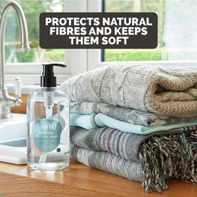 img 2 attached to 🧼 KnitIQ Natural Wool Wash with Lanolin - Delicate Wash Liquid Detergent 16.9 Oz for Knit Wool Fabric & Delicates, Lavender Citrus Fragrance, 100 washes