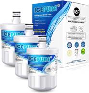 icepure 5231ja2002a refrigerator water filter: ultimate replacement for lg lt500p & kenmore 9890, 3pack логотип
