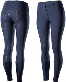 img 4 attached to HORZE Womens Joanna Full Breeches Sports & Fitness and Team Sports