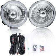 🔦 rp remarkable power clear fog light kit - fl7061 for altima/murano infiniti fx35/fx45 logo