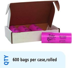 img 3 attached to STOUT by Envision TGUF Pink Trash Bag - Box of 600