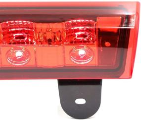 img 1 attached to 🔴 LED Replacement Third Brake Tail Light Center High Mount Stop Light for 2000-2006 Chevy Suburban Tahoe (Red)