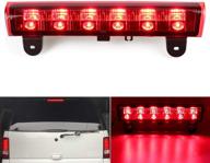 🔴 led replacement third brake tail light center high mount stop light for 2000-2006 chevy suburban tahoe (red) logo