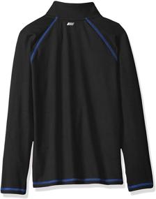 img 1 attached to 🧥 Stay Active in Style: Amazon Essentials Half Zip Active Jacket for Boys' Clothing