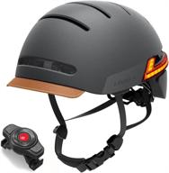 🚲 livall smart bike helmet: bluetooth connectivity, auto sensor led, turn signal tail lights, certified comfortable cycling helmet logo