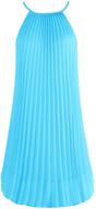 👗 ellames womens spaghetti pleated large 1 women's clothing: fashionable dresses for every occasion logo