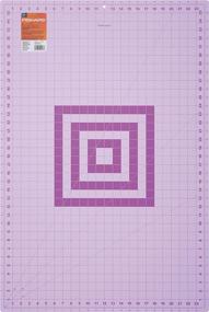 img 3 attached to Fiskars 183720-1002 Fashion Cutting Mat, 24x36-Inch - Vibrant Color Variation