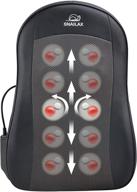 portable cordless shiatsu back massager with heat by snailax - 🌡️ kneading massage cushion pad to relieve muscle soreness at home or office logo