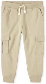 img 1 attached to 👖 The Children's Place Baby Boys' Cargo Joggers: Comfortable and Stylish Bottoms for Trendy Tots