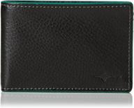 buxton floater blocking pocket slimfold: securing your valuables with style logo