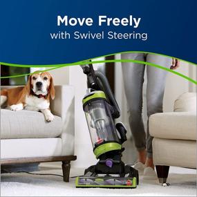 img 1 attached to 🌿 BISSELL 2252 CleanView Swivel Upright Bagless Vacuum: The Ultimate Green Pet Carpet Cleaner