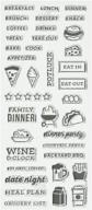 📅 kelly's food planner craft supplies - hero arts cl914 logo