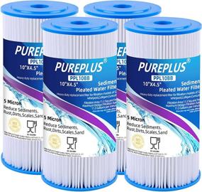 img 4 attached to PURPLUS Compatible Culligan R50 BBSA WFHDC3001: The Ultimate Filtration Solution for Clean Water