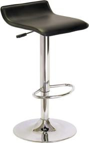 img 4 attached to 🪑 Black Winsome 93129 Spectrum Stool