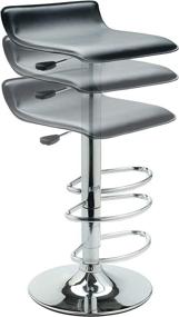 img 3 attached to 🪑 Black Winsome 93129 Spectrum Stool