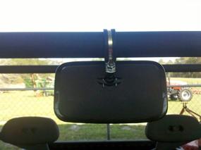 img 1 attached to 🔍 Enhanced Rear View Mirror for Kubota RTV 900: Clearer Vision and Enhanced Safety